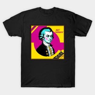 Pop Art Mozart Vinyl Record Album T-Shirt